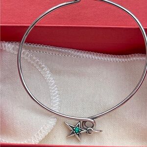 James Avery charm holder hook on bracelet